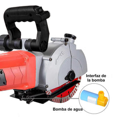 ACANALADORA DE CONCRETO 𝟐𝟕𝟎𝟎𝐖 - 4800W CON TECNOLOGIA LASER