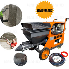 Maquina de pulverización industrial de mortero