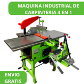 MAQUINA INDUSTRIAL DE CARPINTERIA 4 EN 1