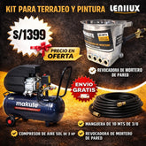 KIT PARA TERRAJEOS ( LISTO PARA TRABAJAR)