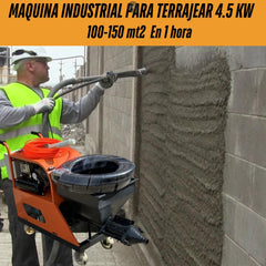 MAQUINA DE TARRAJEOS INDUSTRIAL 6200W/ 8HP