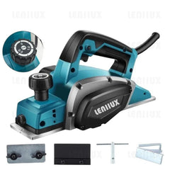 CEPILLO ELECTRICO CON DOBLE CUCHILLA 1200W PARA MADERA