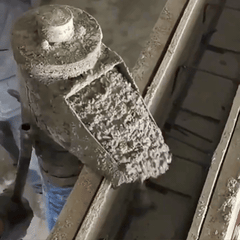 Bomba de vaciado de hormigón industrial